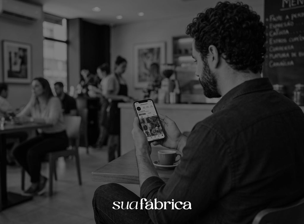 O cliente ainda não entrou. Mas a venda já começou.