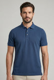 POLO PIQUET PIMA COM ELASTANO LISA