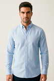 CAMISA MANGA LONGA SLIM FIT OXFORD BUTTON DOWN