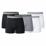 KIT 5 CUECAS BOXER COTTON