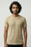 CAMISETA TEXTURIZADA LISTRAS