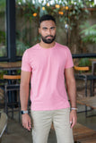 CAMISETA BÁSICA GOLA REDONDA - MODA
