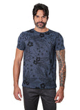 CAMISETA ESTAMPADA DARKBLUE