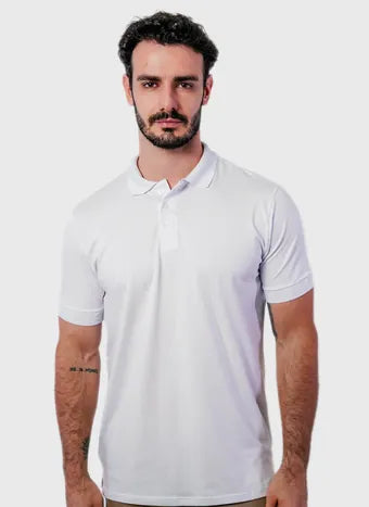 Polo Cotton Pima Com Elastano Lisa
